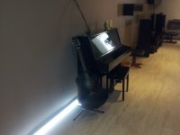 Ruban led encastré dans le sol