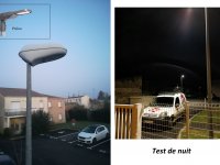 Remplacement têtes de lampadaire